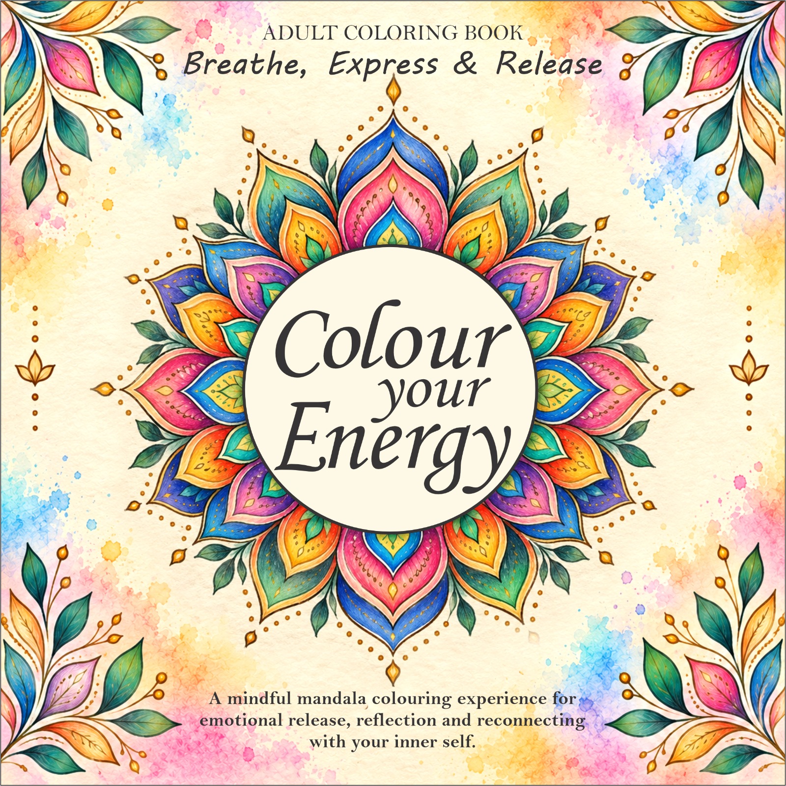 Color Your Energy : Adult Mandala Coloring Book