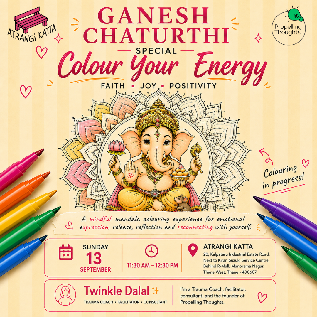 Colour Your Energy – Ganpati Special Workshop