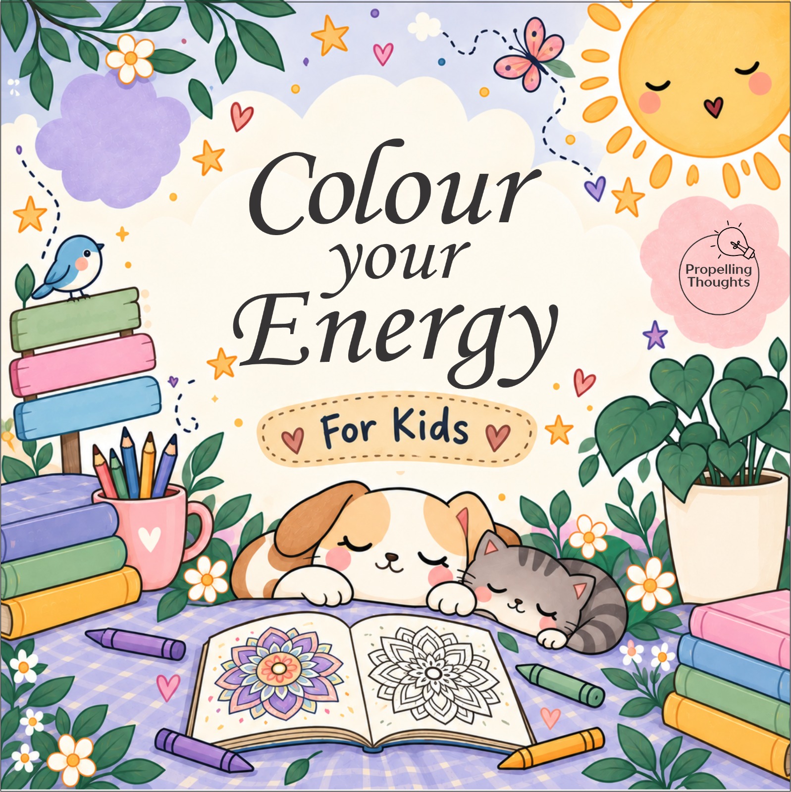 Color Your Energy : Kids Mandala Coloring Book